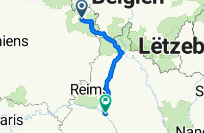 Route in der Bikemap App öffnen
