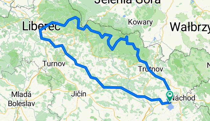 Krkonoše, Jizerky a zpět