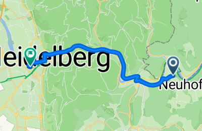 Route in der Bikemap App öffnen