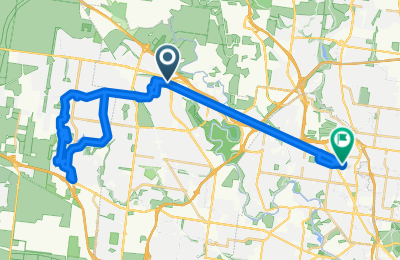 Route in der Bikemap App öffnen