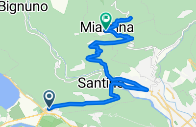 Route in der Bikemap App öffnen