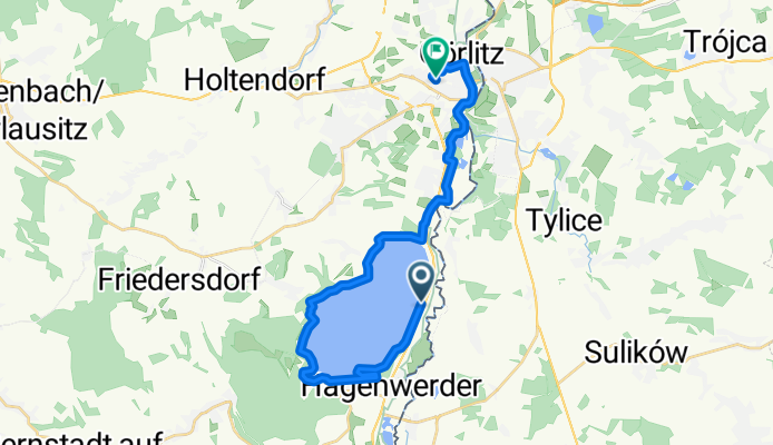 Ausfahrt durch Görlitz