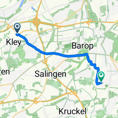 Schnelle Ausfahrt durch Dortmund
