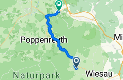 Route in der Bikemap App öffnen