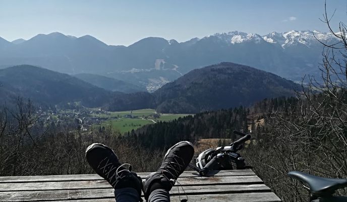 Photo 2 de l’itinéraire Bikemap « Rudno polje čez Podjelje - Gorelek  »