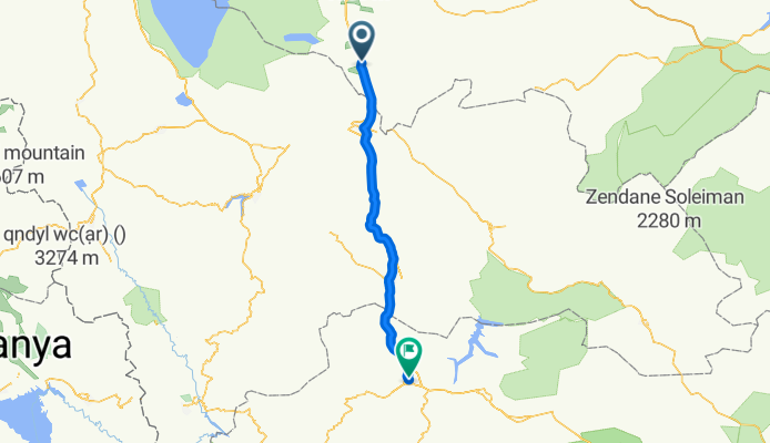 08 - Malekan - Saqqez (113 km, 490 m)