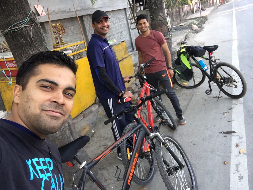 Leisure Ride On Sunday Morning