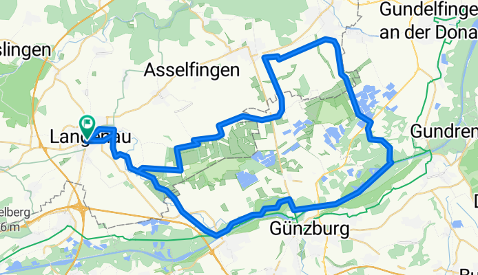 Tour von Langenau ins Donaumoos und zurück