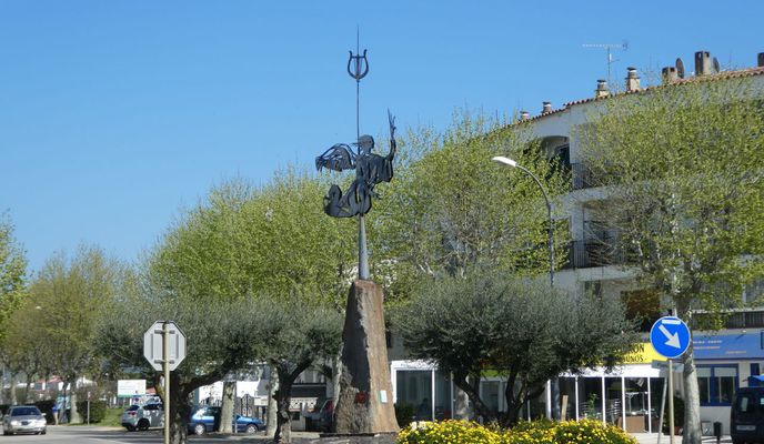 Photo 1 of the Bikemap route "Besichtigung's Tour durch Empuriabrava"