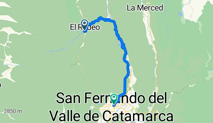 El Rodeo a Catamarca