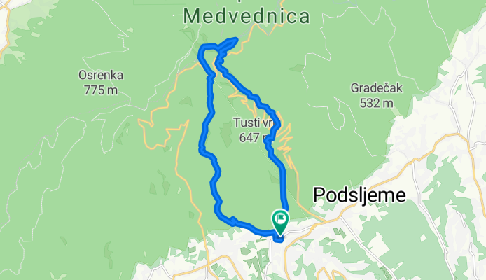 Open this route in Bikemap Web