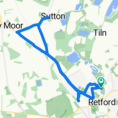 bike tour through Retford