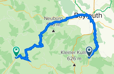 Route in der Bikemap App öffnen