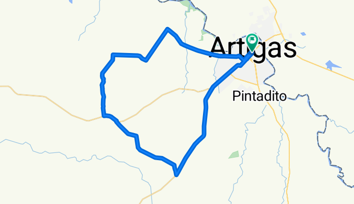 Aeropuerto - Col Rivera  - ruta 30 - ruta 4