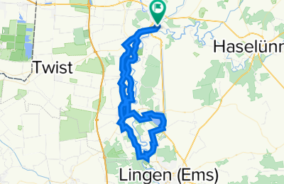 Route in der Bikemap App öffnen