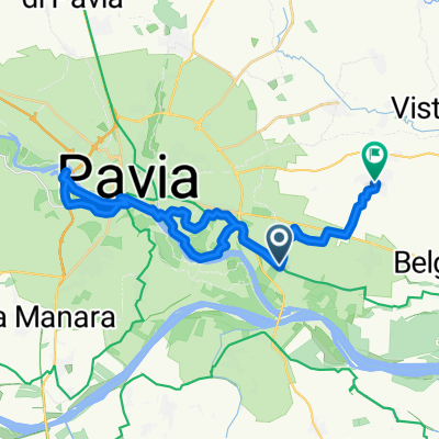 Lengthy ride from Valle Salimbene to Albuzzano