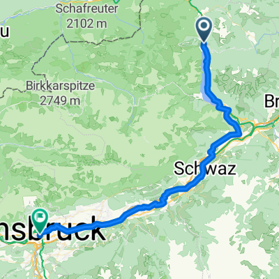 Achenkirch - Innsbruck Teil 2