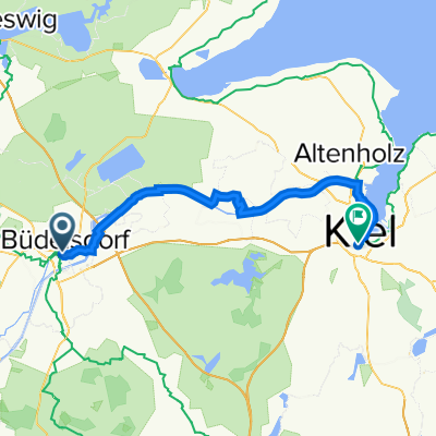 Von Rendsburg nach Kiel am Nord-Ostsee-Kanal