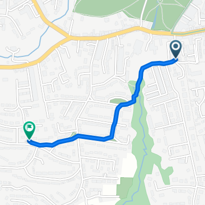 Brief ride through Hexham