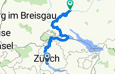 Route in der Bikemap App öffnen