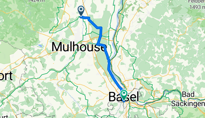 Ensisheim - Basel SBB