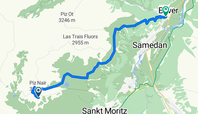 Piz Nair - Marguns - Samedan