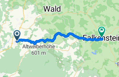 Route in der Bikemap App öffnen