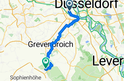 Route in der Bikemap App öffnen