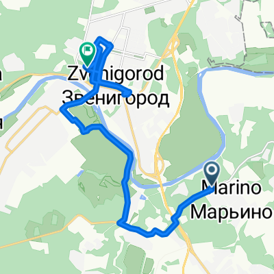 ride to Zvenigorod