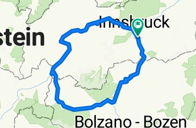 Route in der Bikemap App öffnen