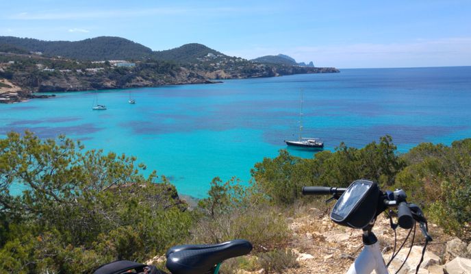 Foto 1 der Bikemap-Route "Eivissa 6: Sant Antoni-cales de ponent-Sant Josep-Sant Agustí-Sant Antoni"