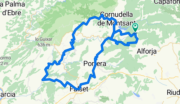 2017 Priorat 82k 1690hm
