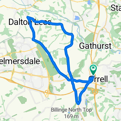 Orrell training route