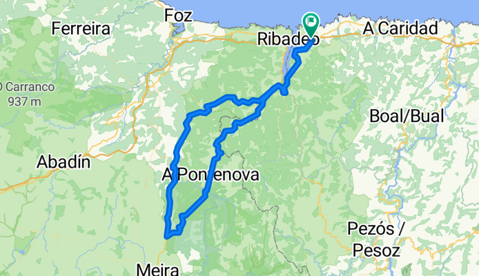 Barres-Trabada-AltoDaFraga-PtoMarcoDeAlvare-Pontenova-Barres
