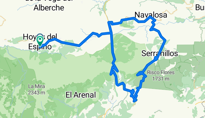 Hoyos del Espino Puerto del Pico Serranillos