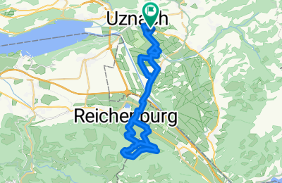 Route in der Bikemap App öffnen