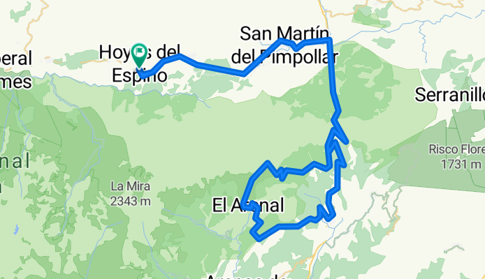Hoyos del Espino Pto de la Centenera