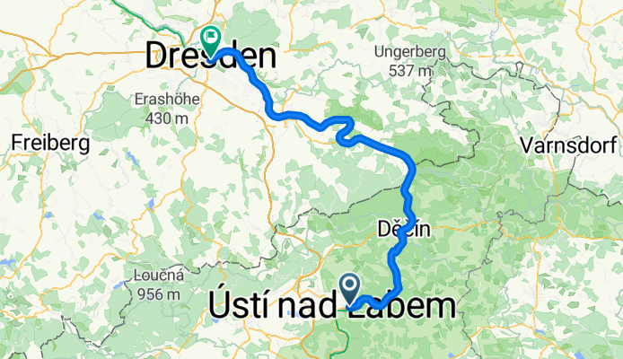 Usti to Dres