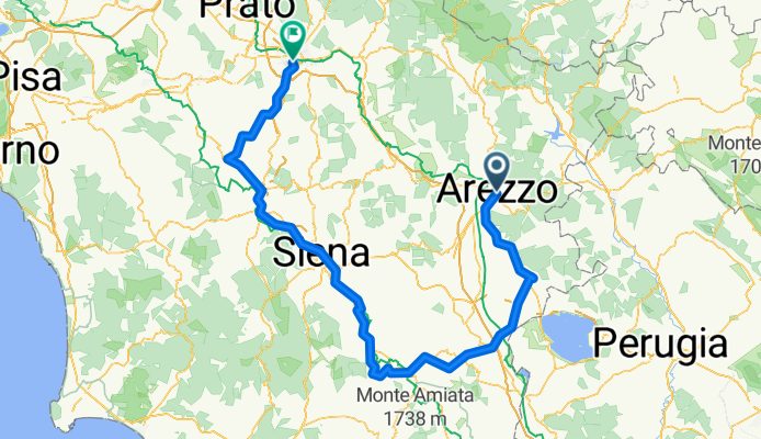 Arezzo-Siena-Firenze