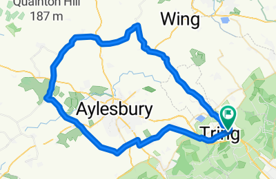 Route in der Bikemap App öffnen