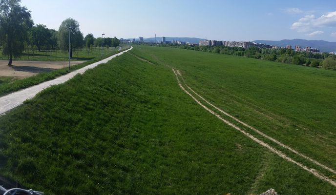Photo 1 of the Bikemap route "Oko 3 mosta Savski nasip"