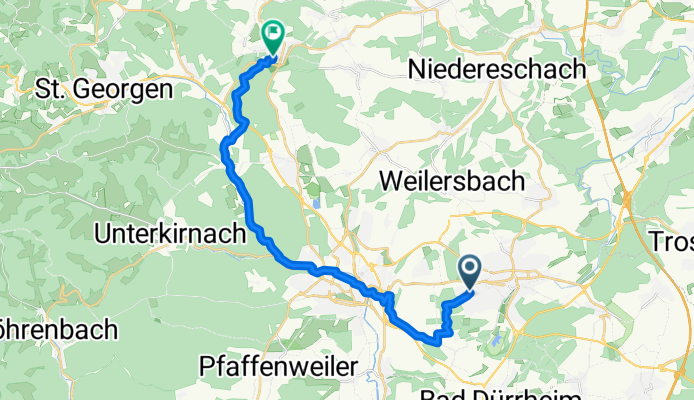 Radrunde von Villingen-Schwenningen nach Königsfeld im Schwarzwald