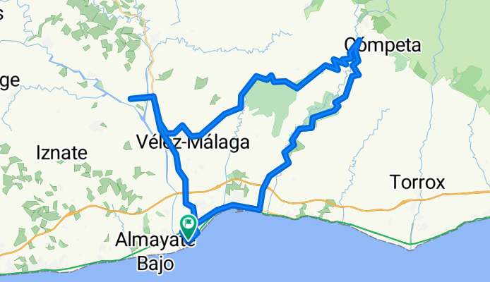 Torre del Mar - Archéz - Vélez Malaga - Torre del Mar