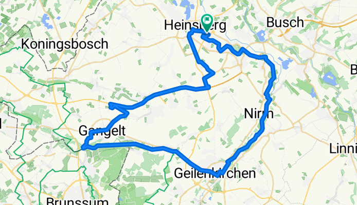 Durch den Selkant und durch das Wurmtal ab Geilenkirchen zurück