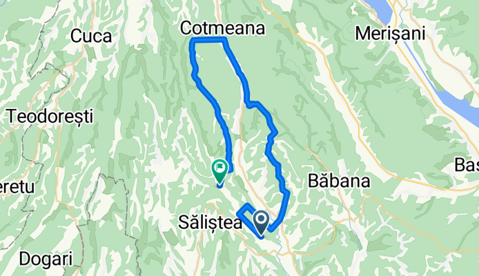 cotmeana, lac dealu padurii