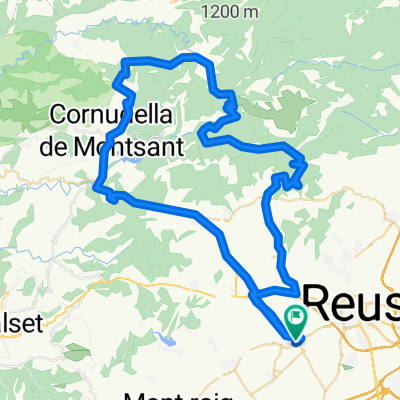 Coll de L'Alforja-Prades-La Mussara