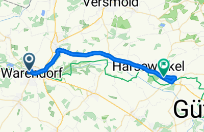 Route in der Bikemap App öffnen