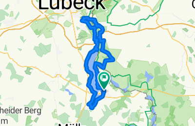 Route in der Bikemap App öffnen
