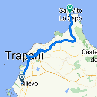 prima tappa Trapani San Vito lo Capo