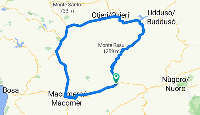 Von Macomer nach Ozieri und zurück
